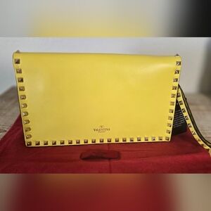 Valentino Garavani Nappa Studded Clutch